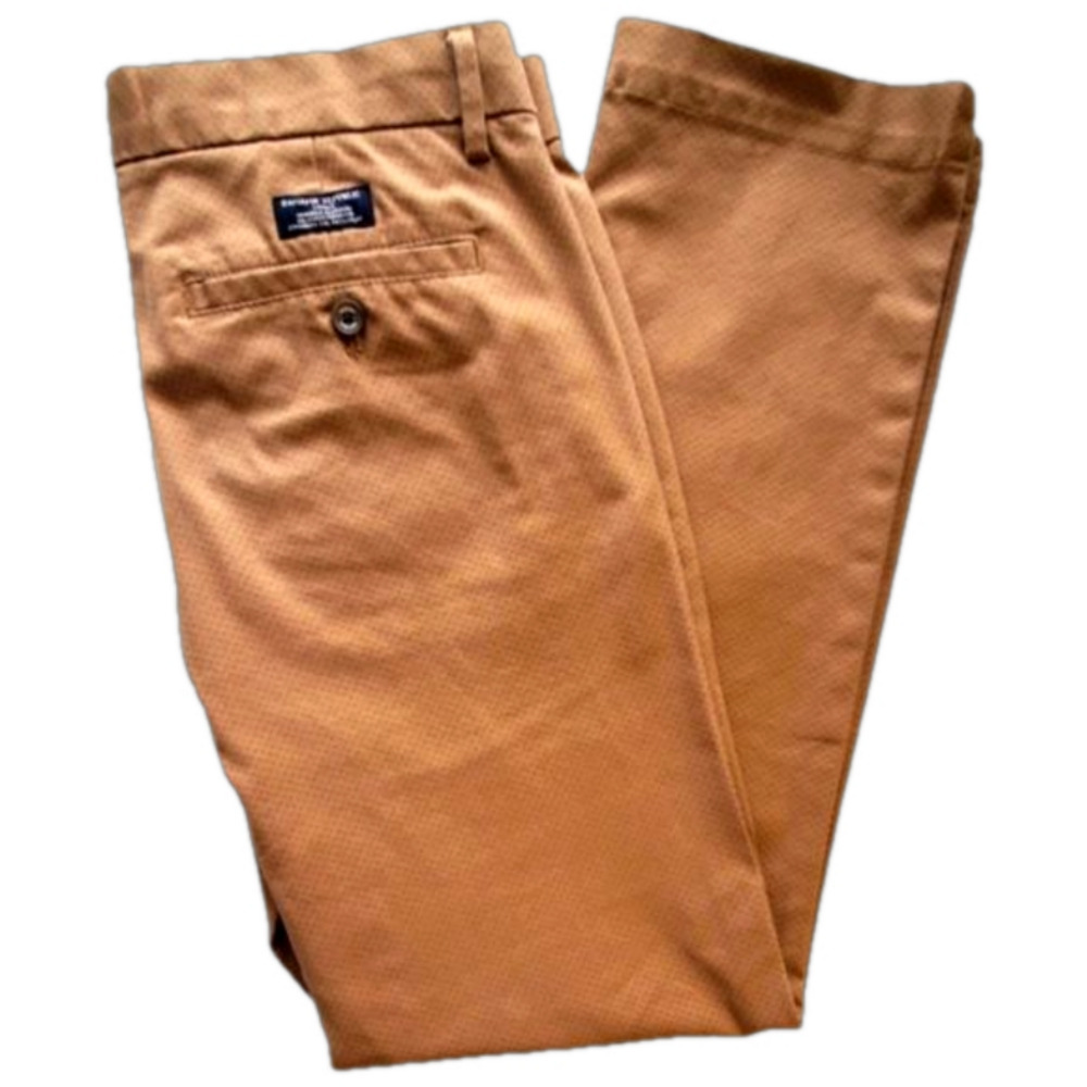 Banana Republic 32”x29” Aiden Chino, GUC Men's light brown flat front tailored